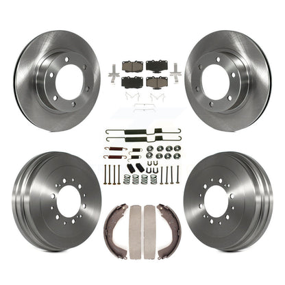 [Avant + Arrière] Kit de Disque et plaquette (céramique) de frein pour 2002 Toyota 4Runner avec 16" Factory Wheels K8C-102329