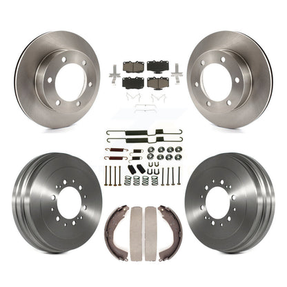 [Avant + Arrière] Kit de Disque et plaquette (céramique) de frein pour 2002 Toyota 4Runner avec 15" Factory Wheels K8C-102330