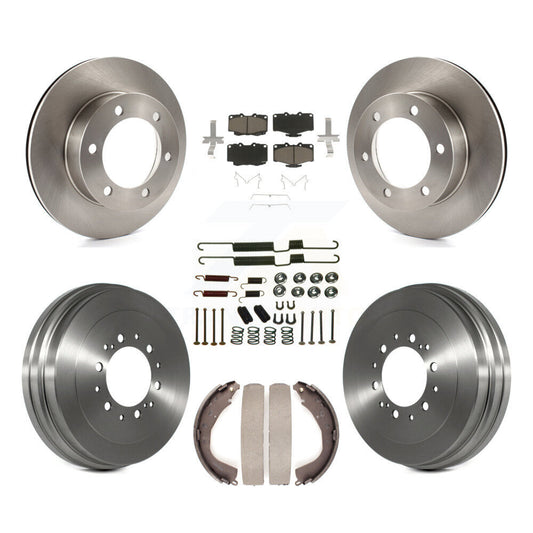 [Avant + Arrière] Kit de Disque et plaquette (céramique) de frein pour 2002 Toyota 4Runner avec 15" Factory Wheels K8C-102330