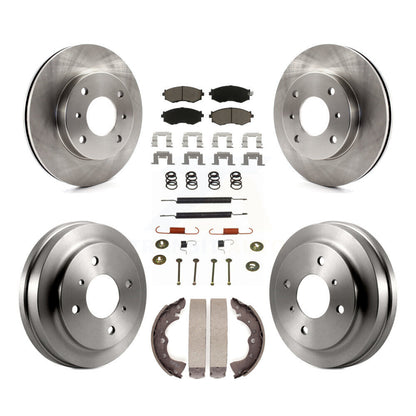 [Avant + Arrière] Kit de Disque et plaquette (céramique) de frein pour 2002-2006 Nissan Sentra 1.8L K8C-102335