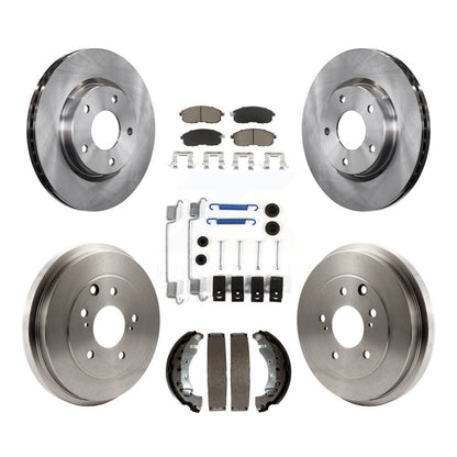 [Avant + Arrière] Kit de Disque et plaquette (céramique) de frein pour Nissan Sentra K8C-102336