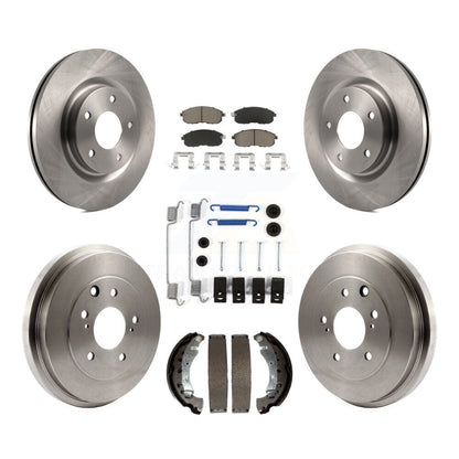 [Avant + Arrière] Kit de Disque et plaquette (céramique) de frein pour 2017-2019 Nissan Sentra Turbocharged K8C-102337