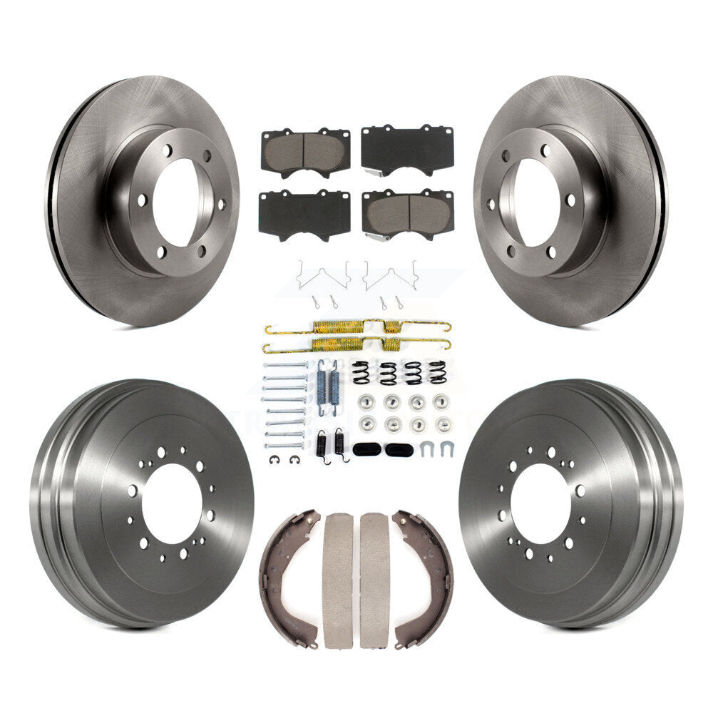 [Avant + Arrière] Kit de Disque et plaquette (céramique) de frein pour 2004-2006 Toyota Tundra K8C-102339