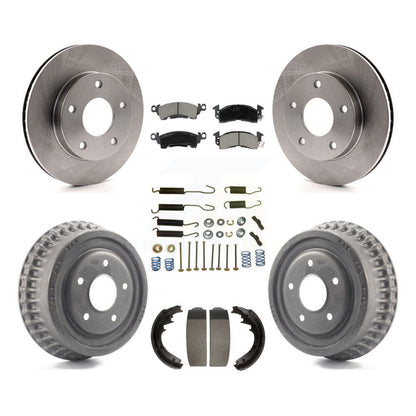 [Avant + Arrière] Kit de Disque et plaquette (céramique) de frein pour GMC Jimmy K8C-102342