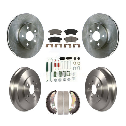 [Avant + Arrière] Kit de Disque et plaquette (céramique) de frein pour Chevrolet Sonic K8C-102345