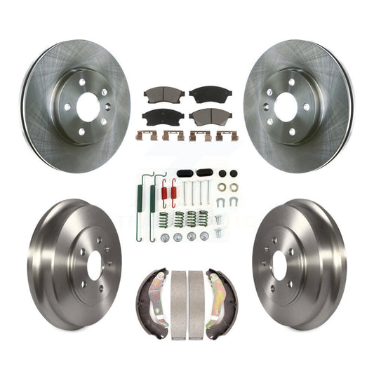 [Avant + Arrière] Kit de Disque et plaquette (céramique) de frein pour Chevrolet Sonic K8C-102345