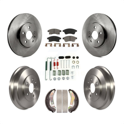 [Avant + Arrière] Kit de Disque et plaquette (céramique) de frein pour Chevrolet Trax Sonic K8C-102346 par Transit Auto