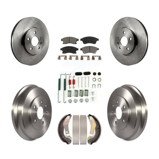 [Avant + Arrière] Kit de Disque et plaquette (céramique) de frein pour Chevrolet Trax Sonic K8C-102346