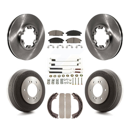 [Avant + Arrière] Kit de Disque et plaquette (céramique) de frein pour Nissan Pathfinder INFINITI QX4 K8C-102347