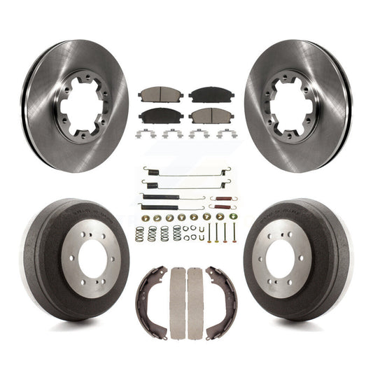 [Avant + Arrière] Kit de Disque et plaquette (céramique) de frein pour Nissan Pathfinder INFINITI QX4 K8C-102347