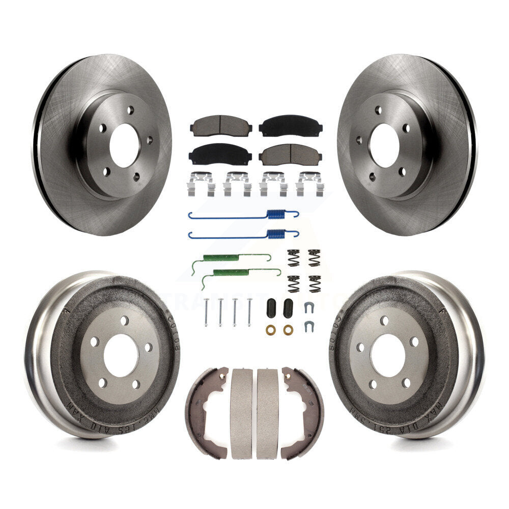 [Avant et Arrière] Disque et plaquette de frein pour Saturn Vue Chevrolet Equinox K8C-102349