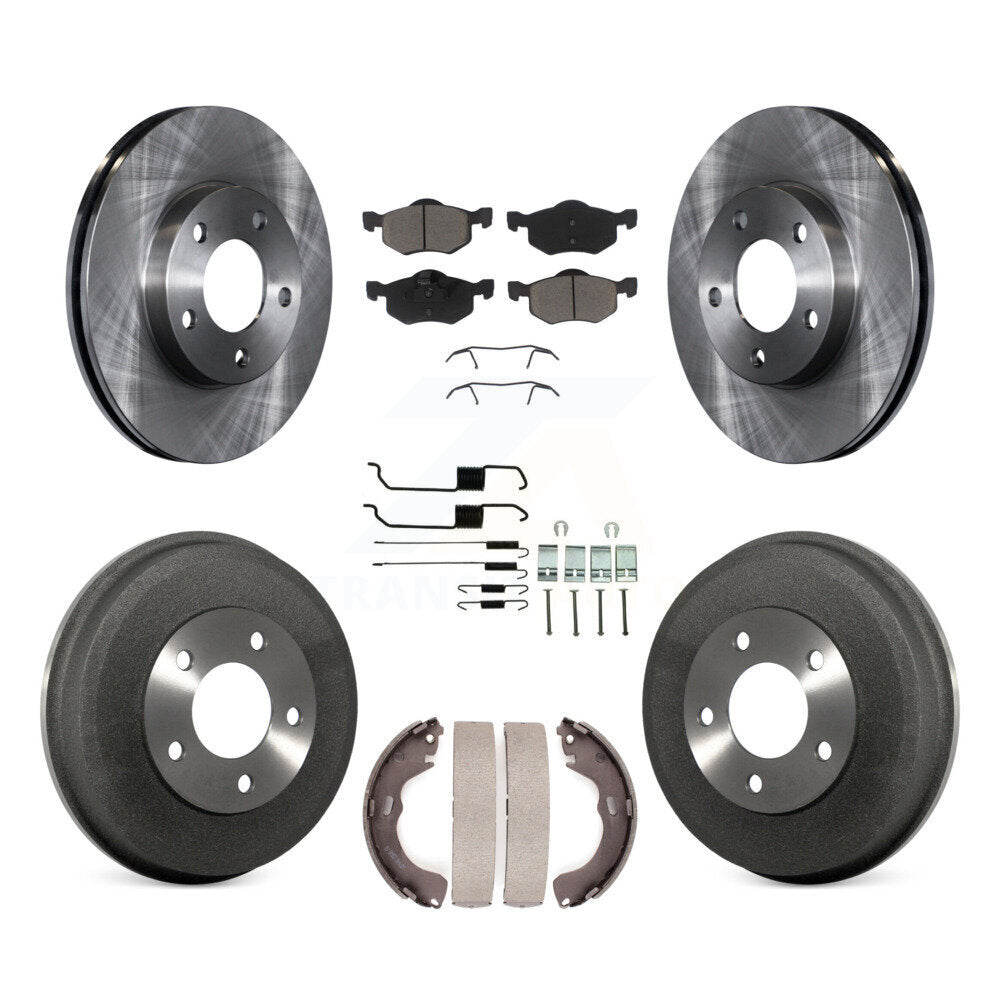 [Avant + Arrière] Kit de Disque et plaquette (céramique) de frein pour Ford Escape Mazda Tribute Mercury Mariner K8C-102354