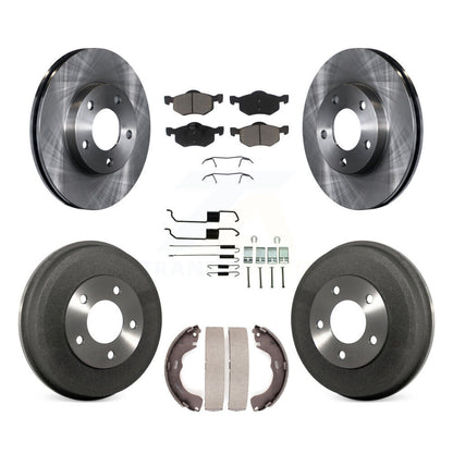 [Avant + Arrière] Kit de Disque et plaquette (céramique) de frein pour Ford Escape Mazda Tribute Mercury Mariner K8C-102354