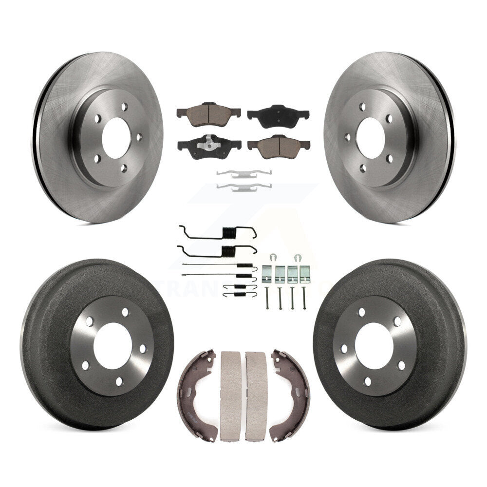 [Avant + Arrière] Kit de Disque et plaquette (céramique) de frein pour Ford Escape Mercury Mariner K8C-102355