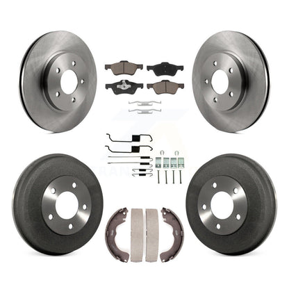 [Avant + Arrière] Kit de Disque et plaquette (céramique) de frein pour Ford Escape Mercury Mariner K8C-102355