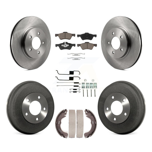 [Avant + Arrière] Kit de Disque et plaquette (céramique) de frein pour Ford Escape Mercury Mariner K8C-102355