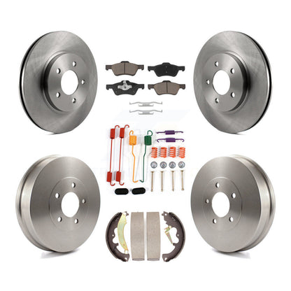 [Avant + Arrière] Kit de Disque et plaquette (céramique) de frein pour Ford Escape Mercury Mariner Mazda Tribute K8C-102358
