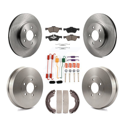 [Avant + Arrière] Kit de Disque et plaquette (céramique) de frein pour 2008 Mazda Tribute K8C-102360