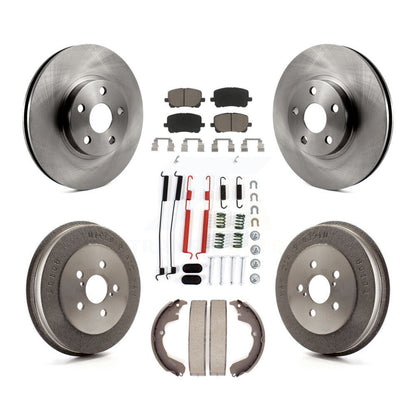 [Avant + Arrière] Kit de Disque et plaquette (céramique) de frein pour Toyota Matrix Pontiac Vibe K8C-102361