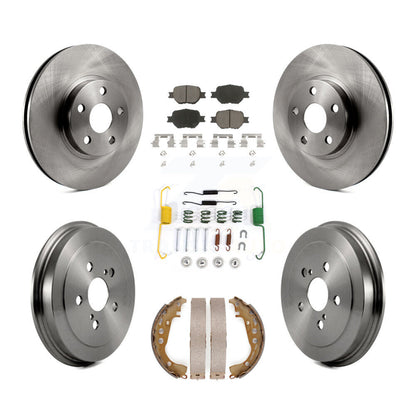 [Avant + Arrière] Kit de Disque et plaquette (céramique) de frein pour 2002-2005 Toyota Celica K8C-102362