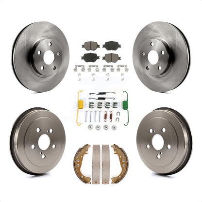 [Avant + Arrière] Kit de Disque et plaquette (céramique) de frein pour 2000-2001 Toyota Celica GTS K8C-102363 par Transit Auto