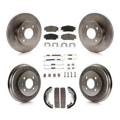 [Avant + Arrière] Kit de Disque et plaquette (céramique) de frein pour 2003-2005 Hyundai Accent K8C-102366