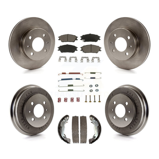 [Avant + Arrière] Kit de Disque et plaquette (céramique) de frein pour 2003-2005 Hyundai Accent K8C-102366