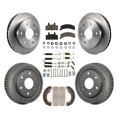 [Avant + Arrière] Kit de Disque et plaquette (céramique) de frein pour 1992-1994 Chevrolet Blazer 4WD avec 11" Diameter K8C-102368