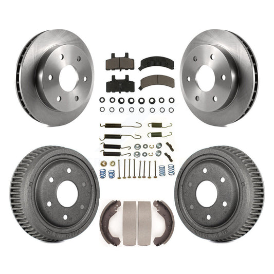 [Avant + Arrière] Kit de Disque et plaquette (céramique) de frein pour 1992-1994 Chevrolet Blazer 4WD avec 11" Diameter K8C-102368