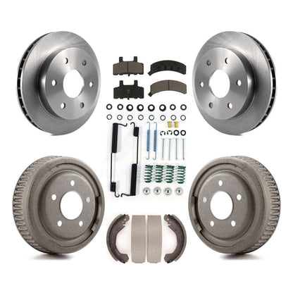 [Avant + Arrière] Kit de Disque et plaquette (céramique) de frein pour GMC Yukon 4WD avec 10" Diameter K8C-102372