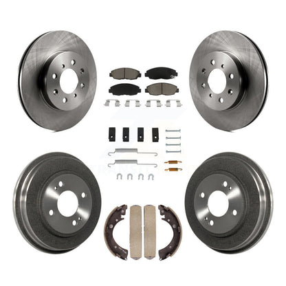 [Avant + Arrière] Kit de Disque et plaquette (céramique) de frein pour Honda Civic K8C-102374