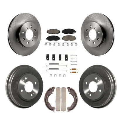 [Avant + Arrière] Kit de Disque et plaquette (céramique) de frein pour Honda Insight K8C-102375