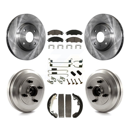 [Avant + Arrière] Kit de Disque et plaquette (céramique) de frein pour 2009-2011 Ford Focus K8C-102378