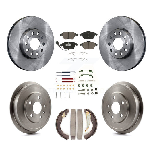 [Avant et Arrière] Disque et plaquette de frein pour Volkswagen Jetta rear brakes K8C-102379