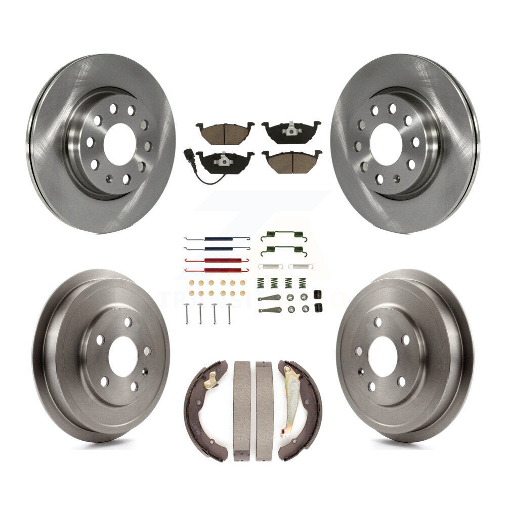 [Avant et Arrière] Disque et plaquette de frein pour Volkswagen Jetta rear brakes K8C-102380