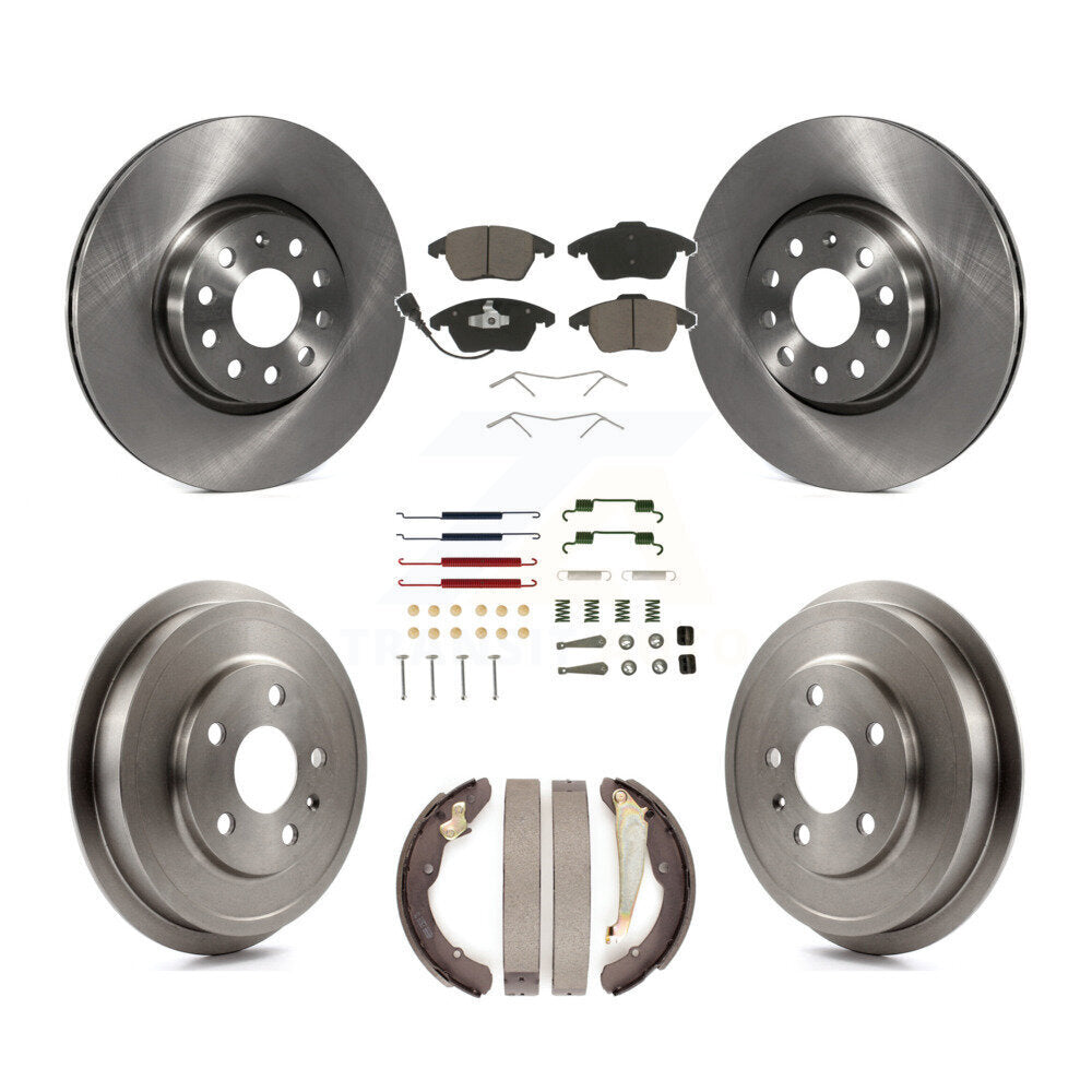 [Avant et Arrière] Disque et plaquette de frein pour Volkswagen Jetta rear brakes K8C-102381