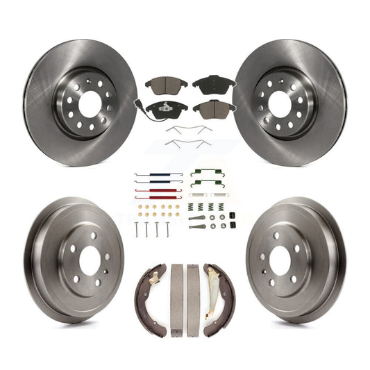 [Avant et Arrière] Disque et plaquette de frein pour Volkswagen Jetta rear brakes K8C-102381