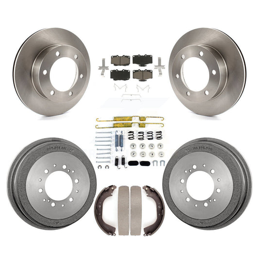 [Avant + Arrière] Kit de Disque et plaquette (céramique) de frein pour 1995-1998 Toyota Tacoma 4WD K8C-102384