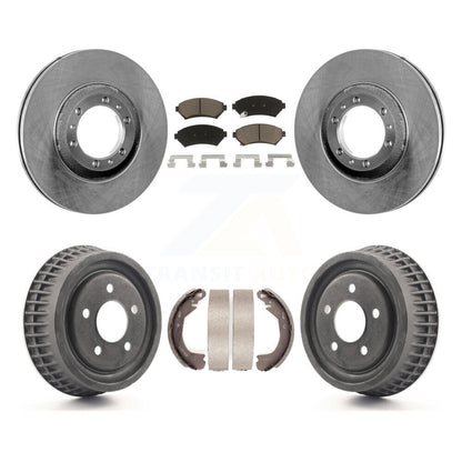 [Avant + Arrière] Kit de Disque et plaquette (céramique) de frein pour Buick Century Chevrolet Venture Pontiac Montana Oldsmobile Silhouette Trans Sport K8C-102385