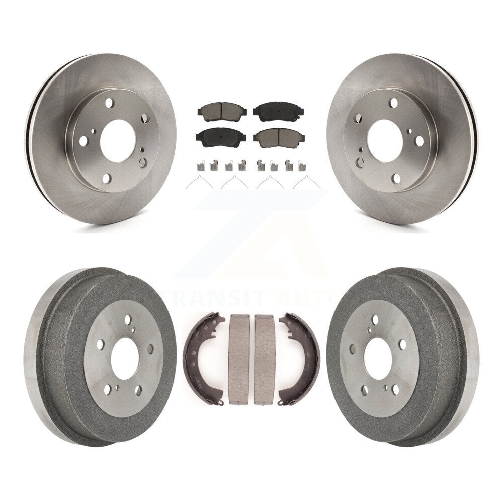 [Avant + Arrière] Kit de Disque et plaquette (céramique) de frein pour Toyota Camry 2.2L K8C-102386