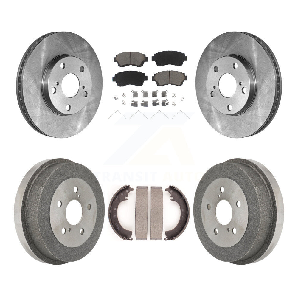 [Avant + Arrière] Kit de Disque et plaquette (céramique) de frein pour Toyota Camry K8C-102387