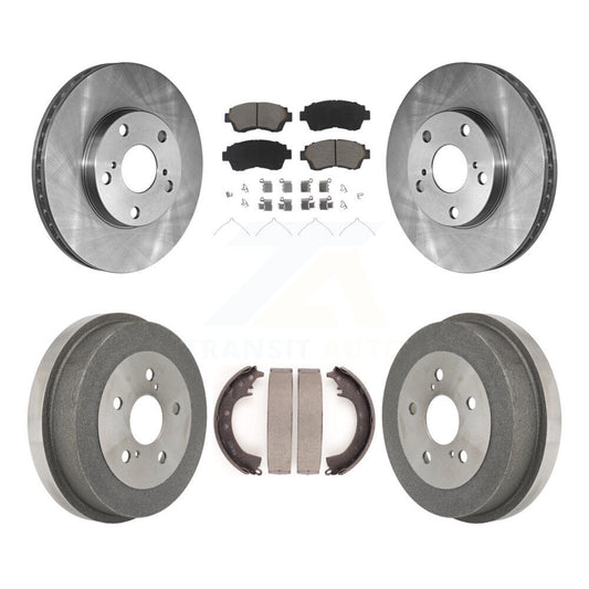 [Avant + Arrière] Kit de Disque et plaquette (céramique) de frein pour Toyota Camry K8C-102387
