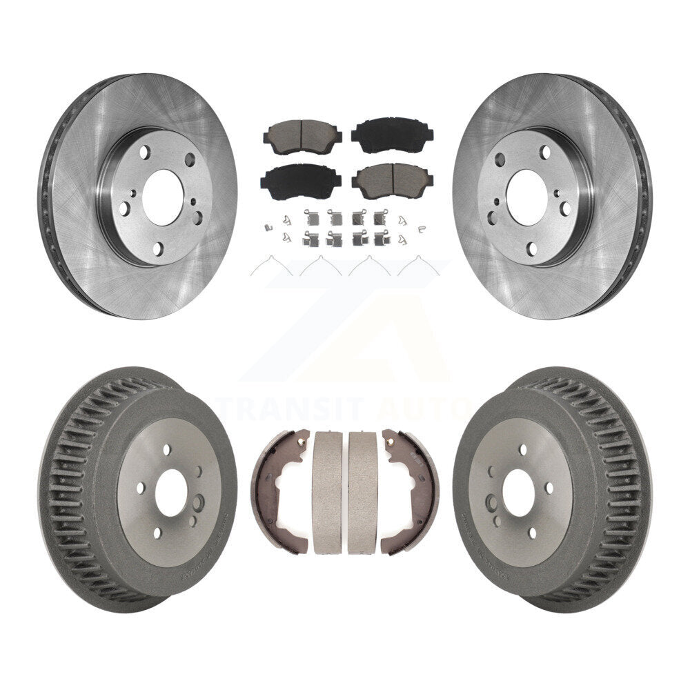 [Avant + Arrière] Kit de Disque et plaquette (céramique) de frein pour 1998-2003 Toyota Sienna K8C-102388