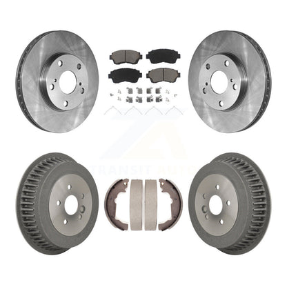 [Avant + Arrière] Kit de Disque et plaquette (céramique) de frein pour 1998-2003 Toyota Sienna K8C-102388