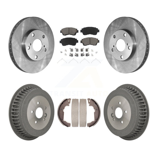 [Avant + Arrière] Kit de Disque et plaquette (céramique) de frein pour 1998-2003 Toyota Sienna K8C-102388