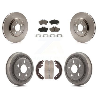[Avant + Arrière] Kit de Disque et plaquette (céramique) de frein pour 2003 Dodge Neon SRT-4 K8C-102391