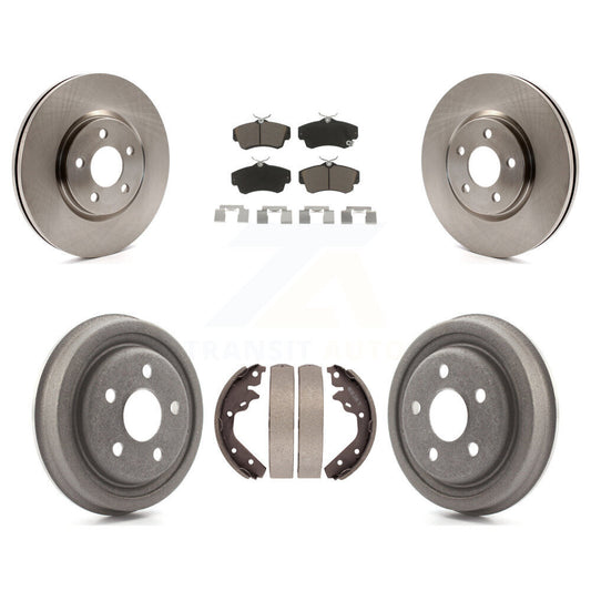 [Avant + Arrière] Kit de Disque et plaquette (céramique) de frein pour 2003 Dodge Neon SRT-4 K8C-102391