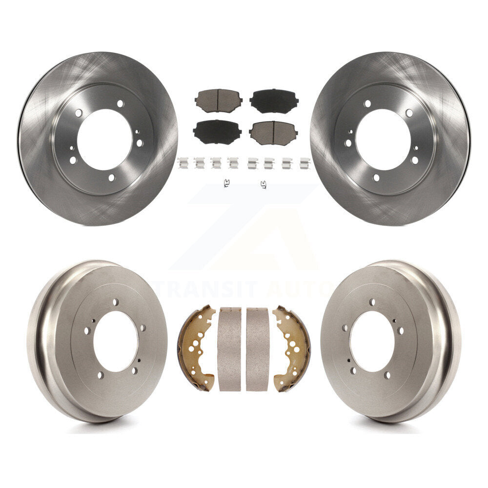 [Avant + Arrière] Kit de Disque et plaquette (céramique) de frein pour Suzuki XL-7 Grand Vitara K8C-102397