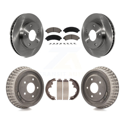 [Avant + Arrière] Kit de Disque et plaquette (céramique) de frein pour 1998-2003 Chevrolet S10 4WD K8C-102400