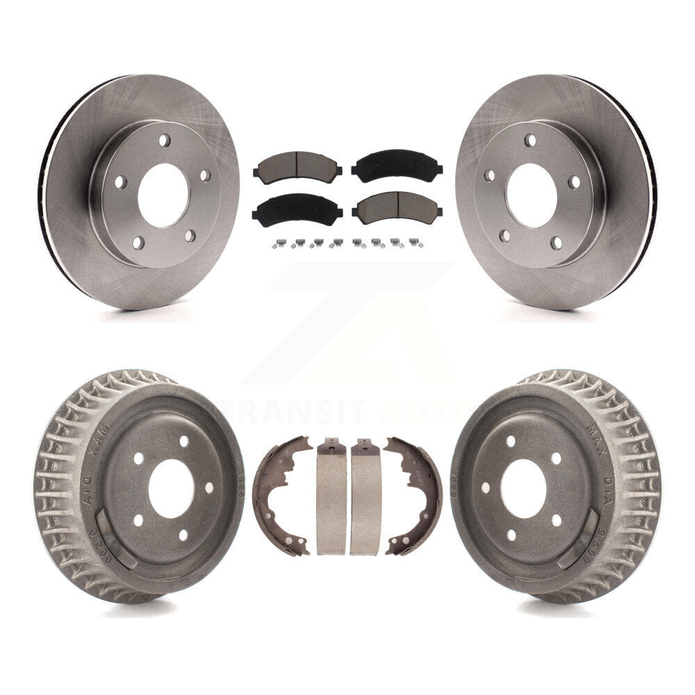 [Avant + Arrière] Kit de Disque et plaquette (céramique) de frein pour 1997 Chevrolet Blazer GMC Jimmy K8C-102401